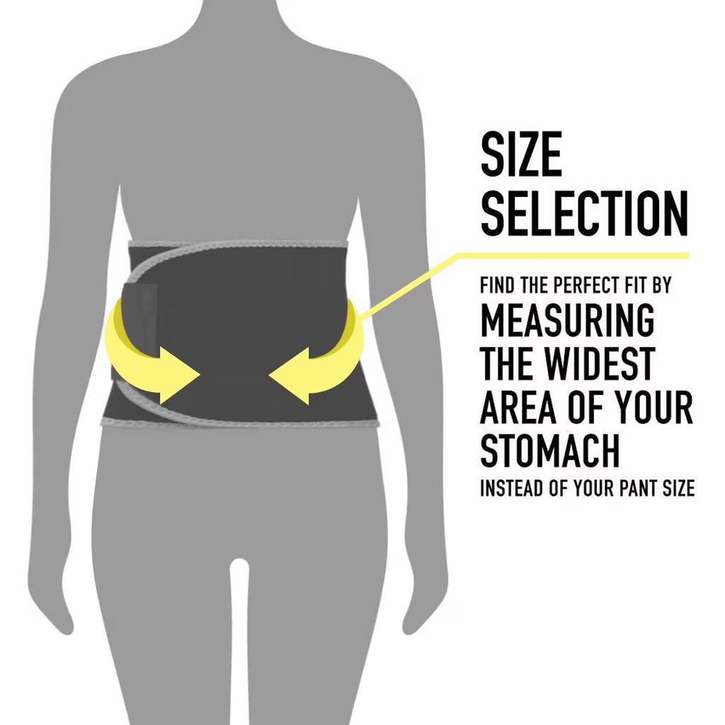 Waist Trainer for Women & Men Sweat Band Waist Trimmer Tummy Wraps Neoprene Ab Girdle