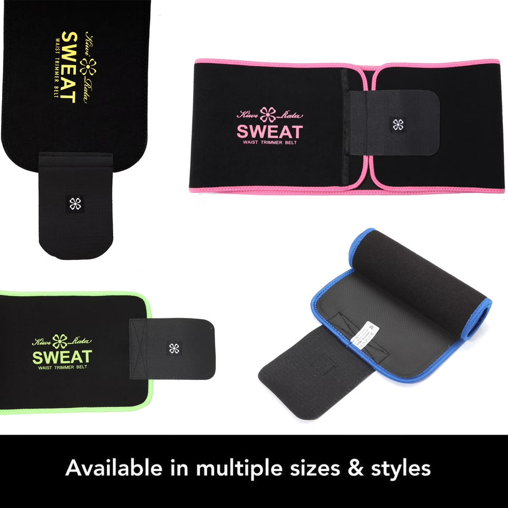 Waist Trainer for Women & Men Sweat Band Waist Trimmer Tummy Wraps Neoprene Ab Girdle