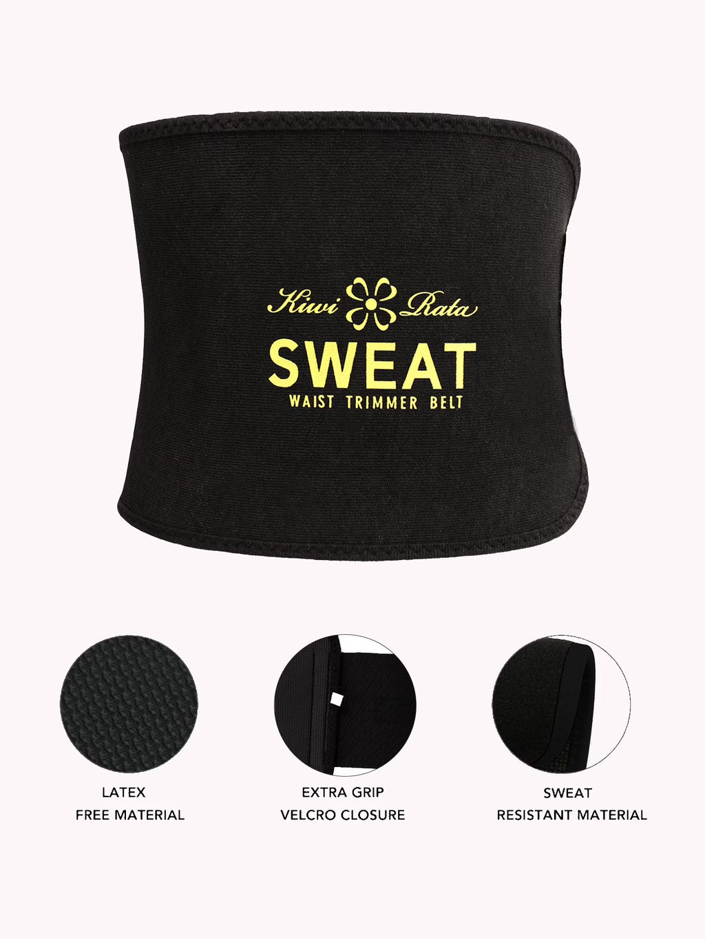 Waist Trainer for Women & Men Sweat Band Waist Trimmer Tummy Wraps Neoprene Ab Girdle