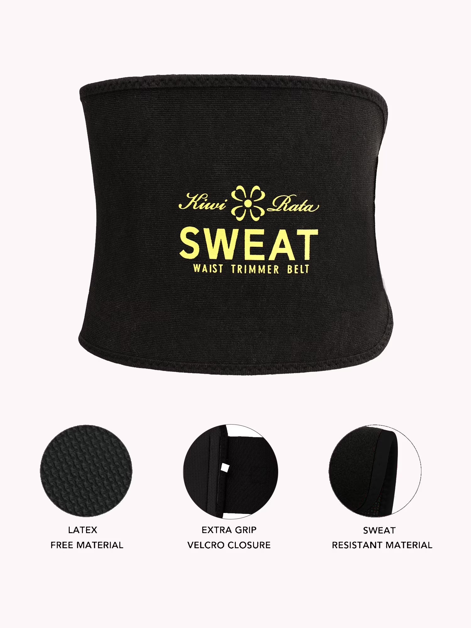 Waist Trainer for Women & Men Sweat Band Waist Trimmer Tummy Wraps Neoprene Ab Girdle