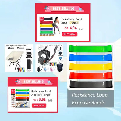 OUZEY Resistance Bands for Strength Training and Comprehensive Fitness